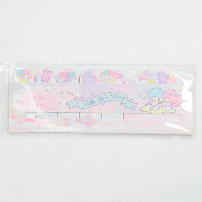 Sun-Star Stationery Sanrio Die-Cut Sticky Notes [S2803291] - Little Twin Stars